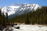 Canadian Rockies and Mistaya River