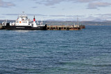 The Armadale-Mallaig ferry, docked in Mallaig
