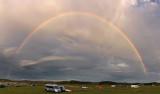 Rainbow over Fidden Farm, Fionnphort