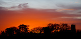 Across the fields from home to our Village Church.