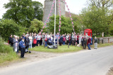 Plumstead flag pole and refurbed phone box