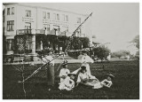 Ved Hotel Helligdommen ca. 1908