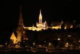 Calvinist Church with St. Matthias and Fishermans Bastion in rear