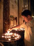 We lit candles in every cathedral in Europe we went into - for so many of our friends and aquaintances suffering from cancer