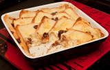 Bread & Butter pudding, with chocolate chips