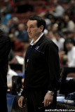 Duke head coach Mike Krzyzewski