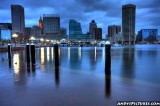 Baltimore Inner Harbor at Night