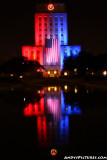 Houston City Hall at Night