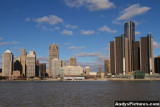 Downtown Detroit from Winsor, Canada