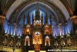 Inside Montreal's Notre Dame Basilica