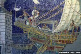Mosaic Tiles found in the Curia - Roman Forum