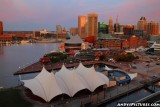 Downtown Baltimore from the Marriott