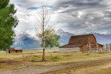 Moulton Barn From a Different View