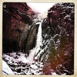 Base of Yosemite Falls - Hipstmatic