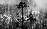 Winter over Yosemite Valley