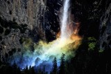 Rainbow At Bridalveil Fall, Yosemite National Park