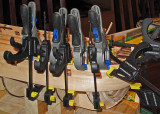 One can never have too many clamps