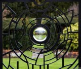 Garden through a looking glass.