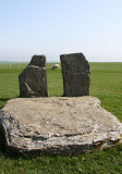 Maeshowe from the Stones of Stenness