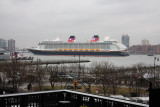 Disney Cruise Ship in the East River