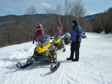 Snowmobiling, Bear Notch Road, Bartlett