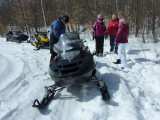 Snowmobiling, Bear Notch Road, Bartlett