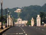 The road to Arlington Memorial