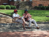 Resting on the grounds of St Johns College