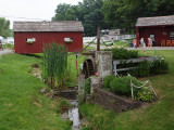 The water pump in the Amish Village