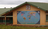 Peace Corps symbol at Christinas school