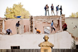 Mahatma Gandhi bust - Dushanbe