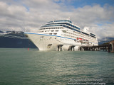 Oceania Regatta Docked in Haines