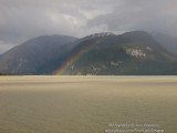 Rainbow on Chilkoot Inlet