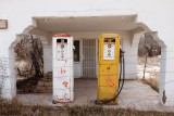 Abandoned gas station near Espanola, NM