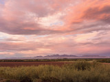 Sunset over the Mesilla Valley and Organ Mountains