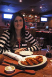 First night, dinner at Outback