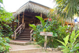 Dinning room Lamanai - great food!