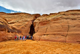 The Upper Antelope Canyon Entrance