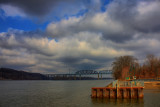 Schodack Island State Park in HDR<BR>February 11, 2012