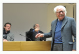 Prof. Alberto Asor Rosa con Alberto e Andrea
