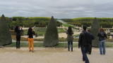 Taking photos at Versailles garden 02