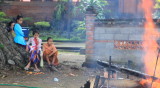 Cremation ceremony - Singaraja - Bali - INDONESIA