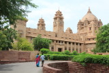 Umaid Bhawan Palace. The simple dwelling of the present Maharaja