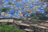 The Blue City from Meherangarh Fort