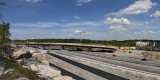 Trafikplats Kistas viadukter strcker sig allt lngre  ver E4-an