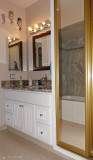 Bertch Vanity & Old Mirrored Linen Closet