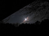 Christmas Eve  Moonset