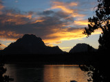 Mt Moran at Jackson Lake