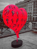 A bit of color in our gray cities.....