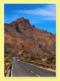 Road through the Teide National Park
